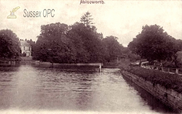 Image of Abingworth - The pond.