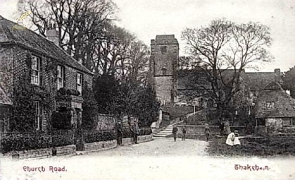 Image of Thakeham - Church Road & St Mary's Church
