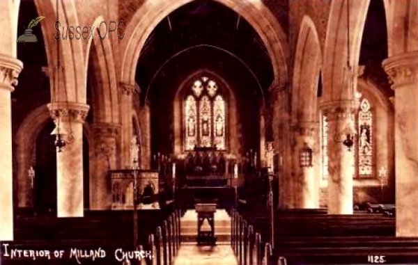 Milland - St Luke's Church (Interior)