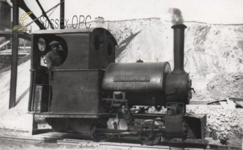 Image of Beeding - Cement works locomotive