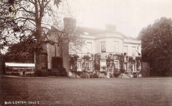 Image of West Dean - Binderton House
