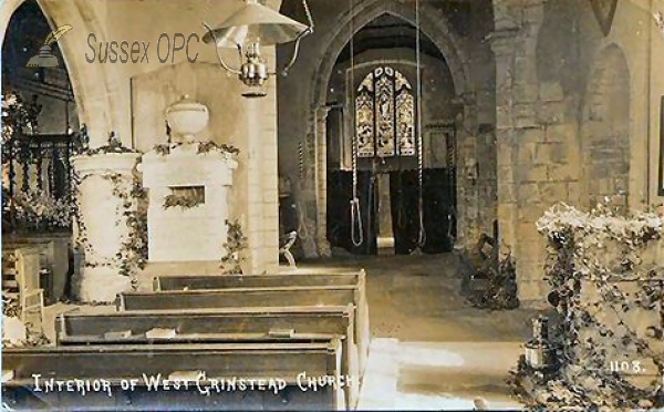 West Grinstead - St George's Church (Interior)