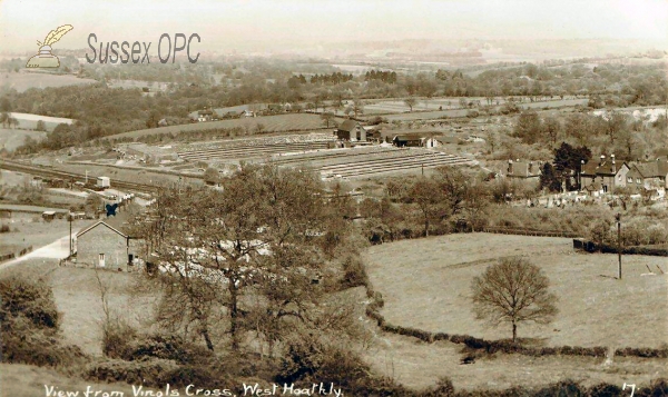 Image of West Hoathly - View from Vinols Cross (Railway station)