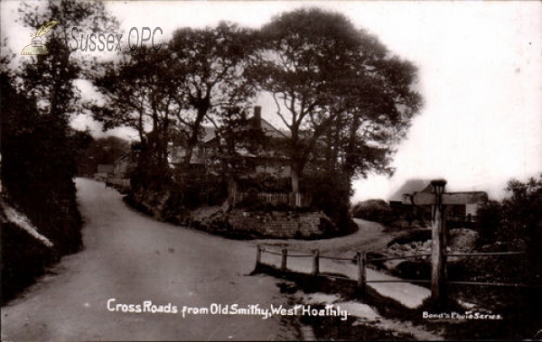 Image of West Hoathly - Cross Roads from Old Smithy