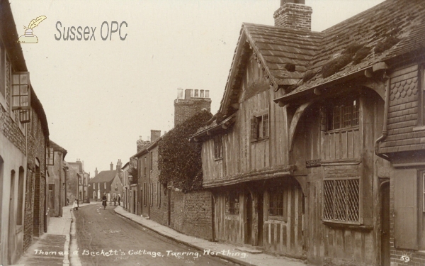 Image of West Tarring - Thomas à Becket's Cottage