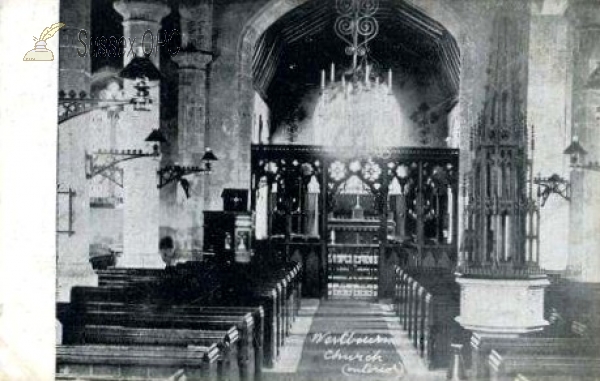 Image of Westbourne - St John the Baptist's Church (interior)