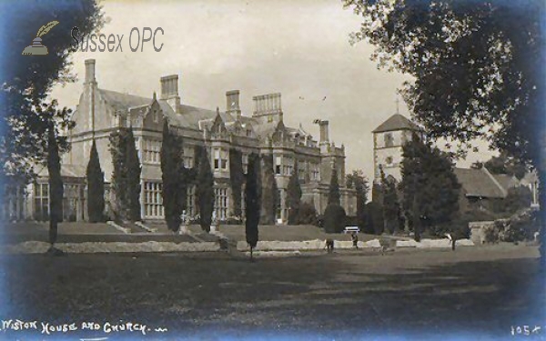 Image of Wiston - Wiston House & Church