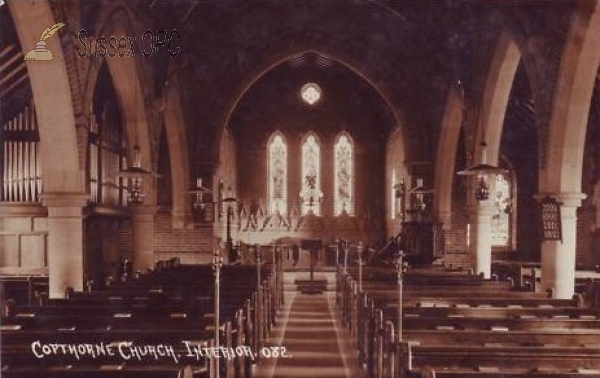 Copthorne - St John the Evangelist Church (Interior)