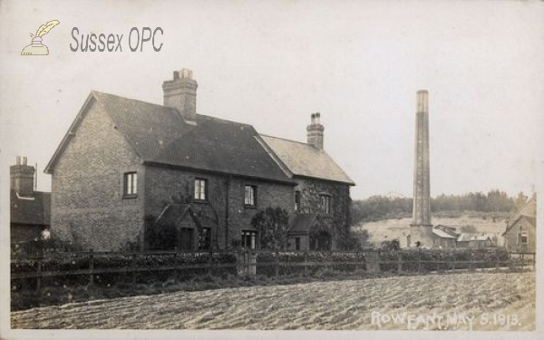 Image of Rowfant - Brick Works Cottages, May 5, 1913