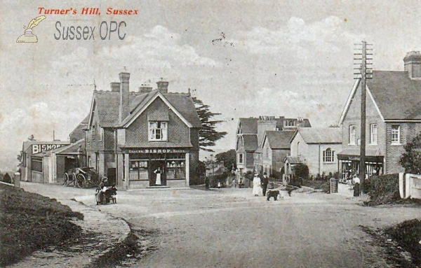 Image of Turners Hill - Shops & Countess of Huntingdon Chapel