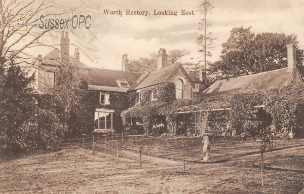 Image of Worth - Rectory looking East