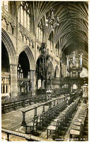 Exeter - Cathedral Church of St Peter (Choir)