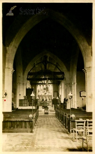 Image of Alfriston - St Andrew's Church (Interior)