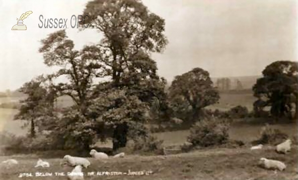 Image of Alfriston - Below the Downs