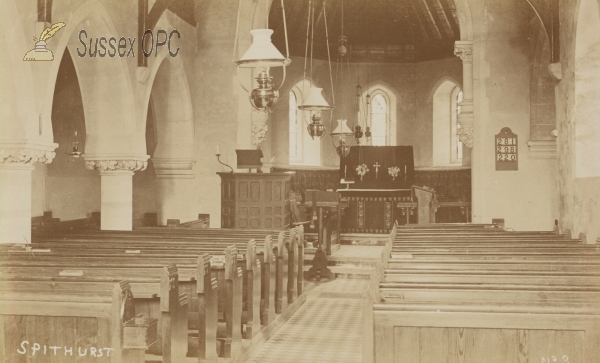 Spithurst - St Bartholomew's Church (Interior)