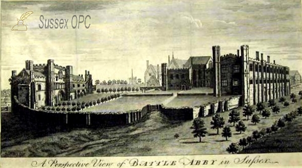 Image of Battle - A perspective view of the abbey