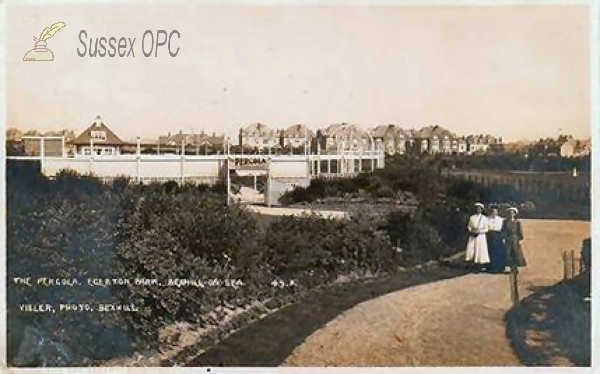 Bexhill - Egerton Park, The Pergola