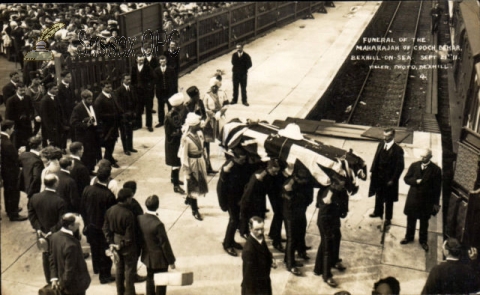 Bexhill - Funeral of Maharajah of Cooch Behar