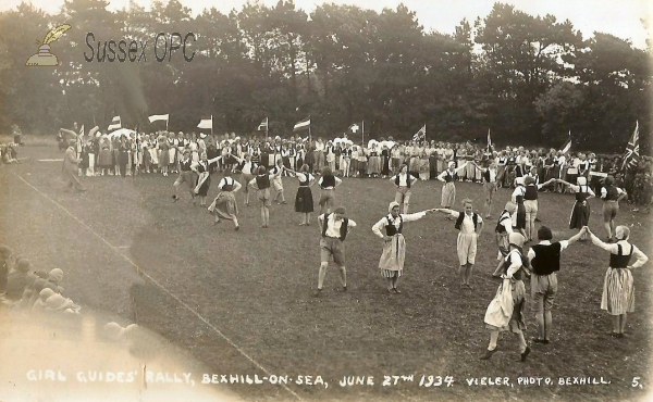 Image of Bexhill - Girl Guides' Rally (27th June 1937)