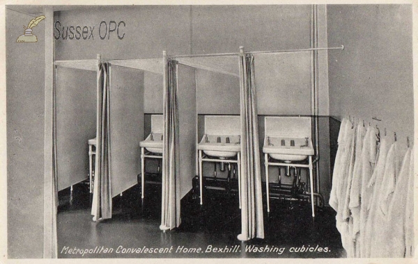Image of Bexhill - Metropolitan Convalescent Home (Washing Cubicles)