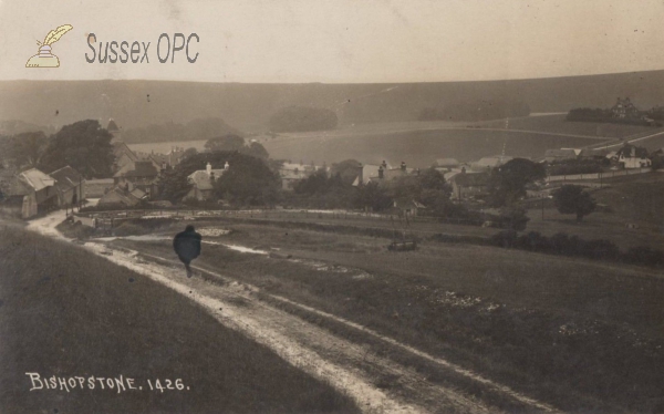 Image of Bishopstone - View of the village