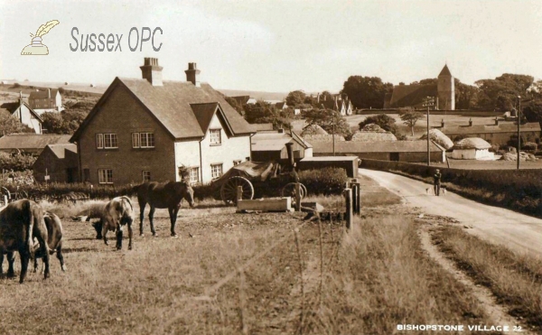 Bishopstone - Village & St Andrew's Church