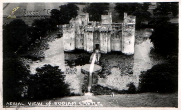 Image of Bodiam - The Castle (Aerial View)