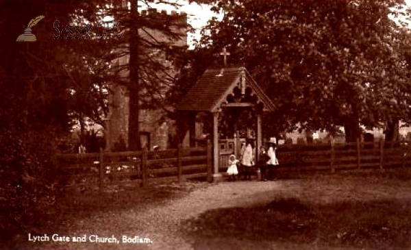 Image of Bodiam - St Giles Church (Lych Gate)