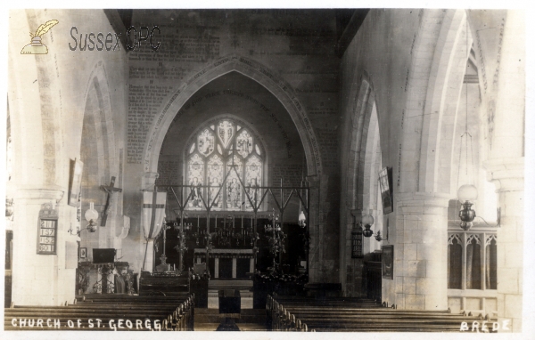 Image of Brede - St George's Church - Interior