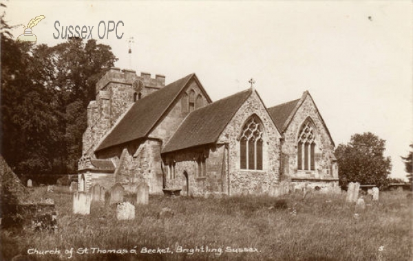 Image of Brightling - St Thomas a Becket Church