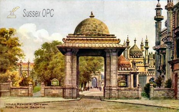 Image of Brighton - Royal Pavilion - Indian Gateway