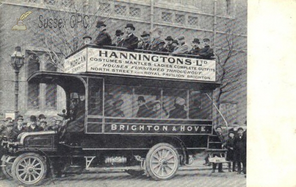 Image of Brighton - Omnibus (Hanningtons Ltd advert)