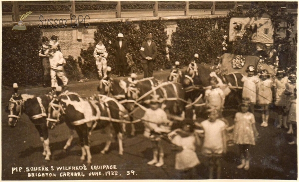 Image of Brighton - Carnival, June 1922 (Pip Squeak & Wildfred's Equipage)