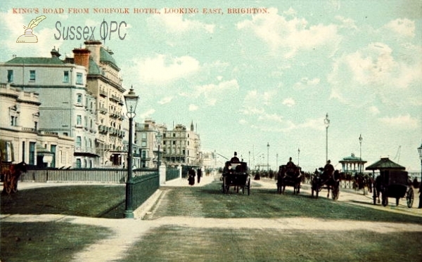 Brighton - King's Road from Norfolk Hotel