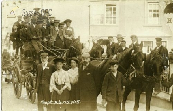 Image of Brighton - People and Coach & Horses