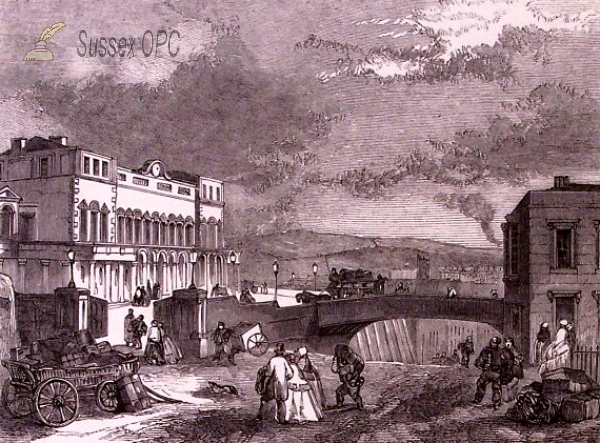 Image of Brighton - Railway Terminus in 1849