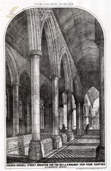 Image of Brighton - Holy Resurrection Church - Architect's Plan