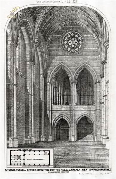 Image of Brighton - Holy Resurrection Church - Architect's Plan