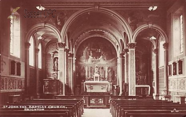 Image of Brighton - St John the Baptist Church (interior)