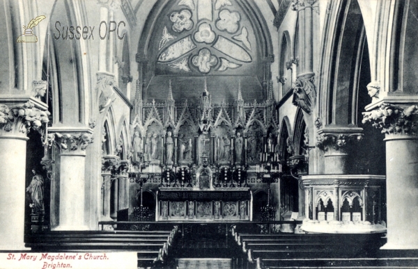 Image of Brighton - St Mary Magdalene Roman Catholic Church (interior)