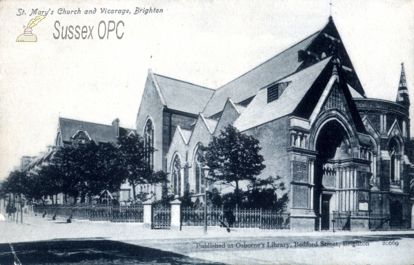 Kemptown - St Mary's church & vicarage