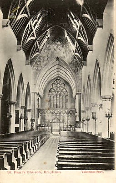 Image of Brighton - St Paul's Church (interior)