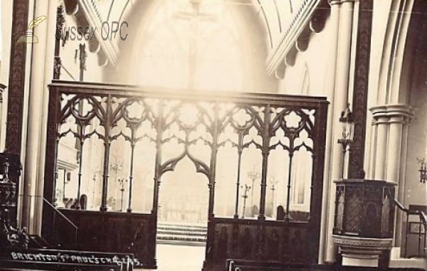 Brighton - St Paul's Church (interior)