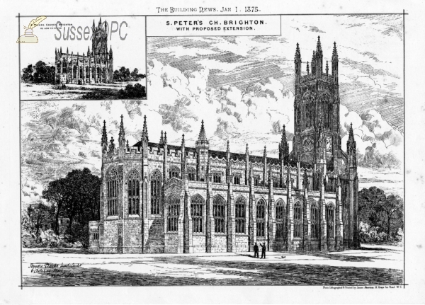 Brighton - St Peter's Church, Proposed Extension