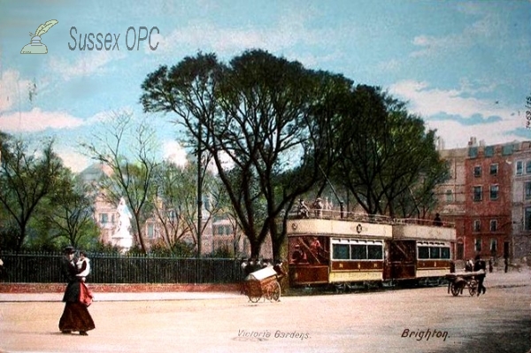 Image of Brighton - Victoria Gardens & Tram