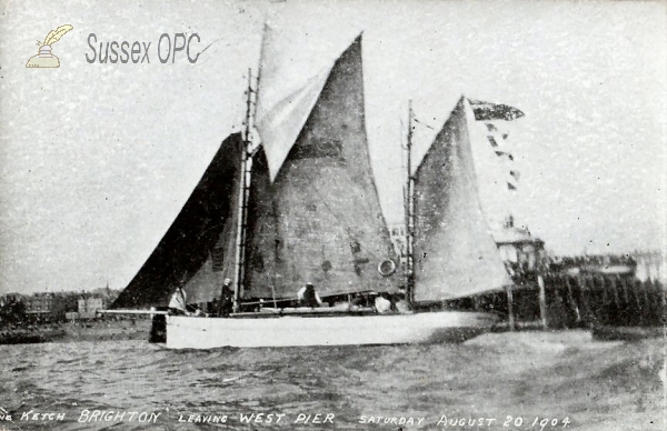 Image of Brighton - West Pier, The Ketch Brighton