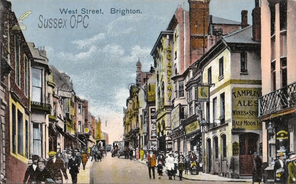 Image of Brighton - West Street, Half Moon