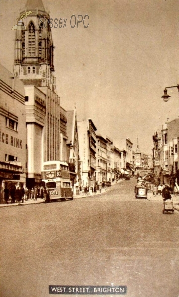 Image of Brighton - West Street & St Paul's Church