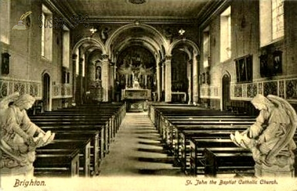 Image of Brighton - St John the Baptist Church (interior)