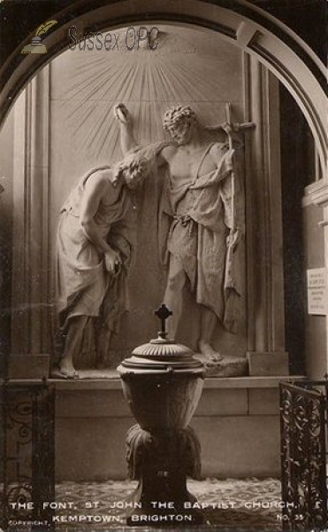 Image of Kemptown - St John the Baptist (Font)